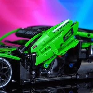 ZIELONE AUTO SPORTOWE GT3 | 1644 elementów