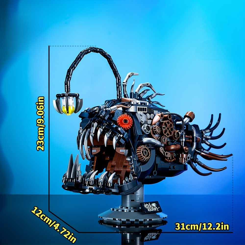 Anglerfish hõõguva valgusega | 1038 tükki