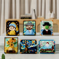 FAMOUS PAINTINGS MADE FROM BLOCKS | 337 pieces