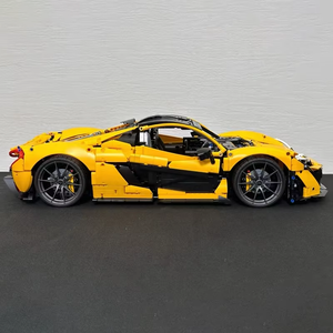 YELLOW RACING CAR | 3893 pieces