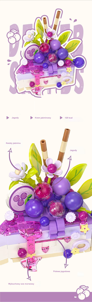 DELICIOUS CAKE IN MANY FLAVORS | 2312 pieces