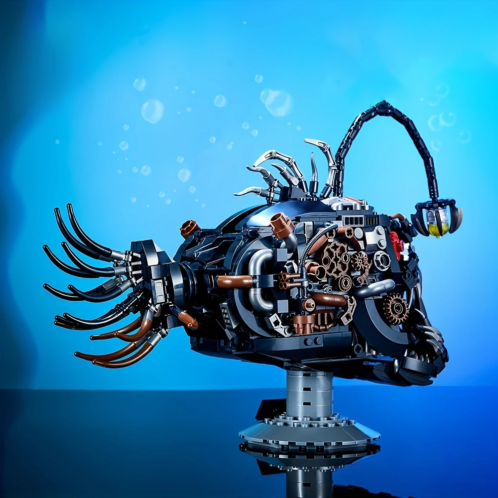 Anglerfish hõõguva valgusega | 1038 tükki