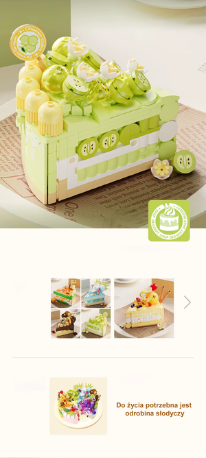 DELICIOUS CAKE IN MANY FLAVORS | 2312 pieces