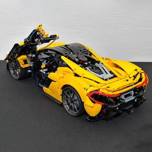 YELLOW RACING CAR | 3893 pieces