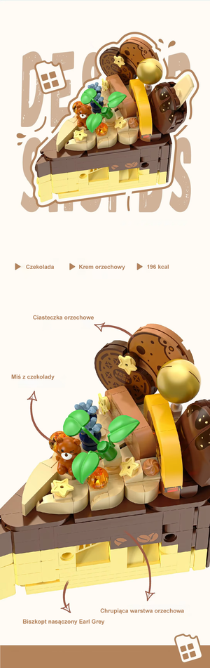 DELICIOUS CAKE IN MANY FLAVORS | 2312 pieces