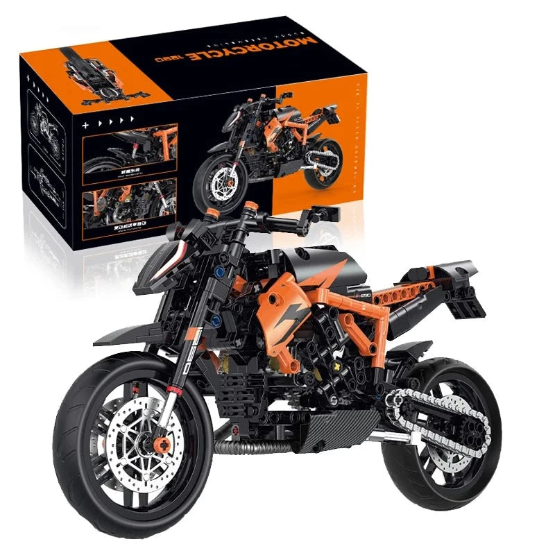 Oranž mootorratas 1: 8 | 579 tükki
