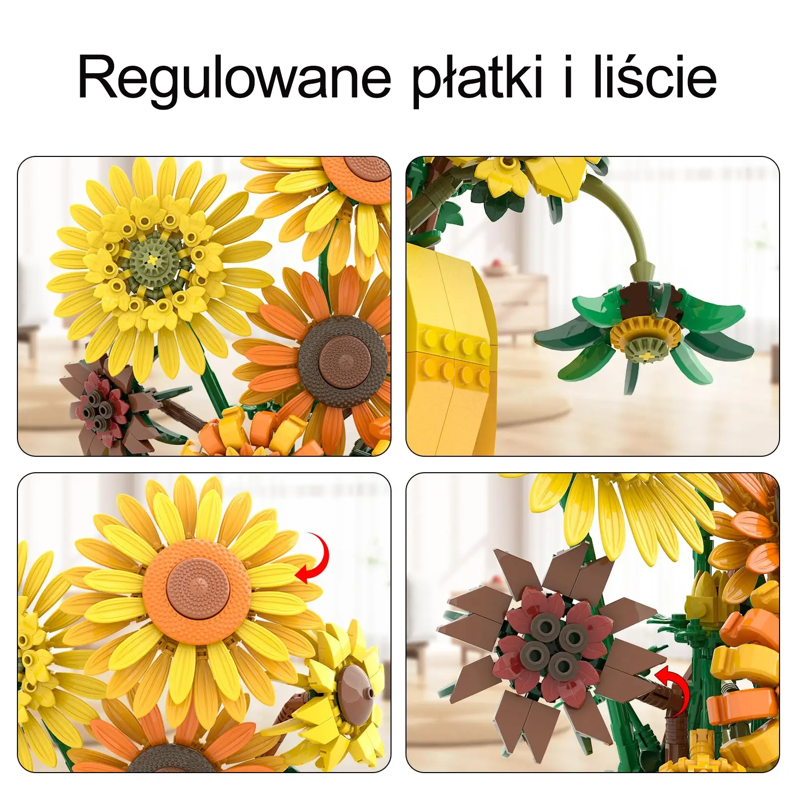 Päevalille kimp vaasiga | 1009 tükki