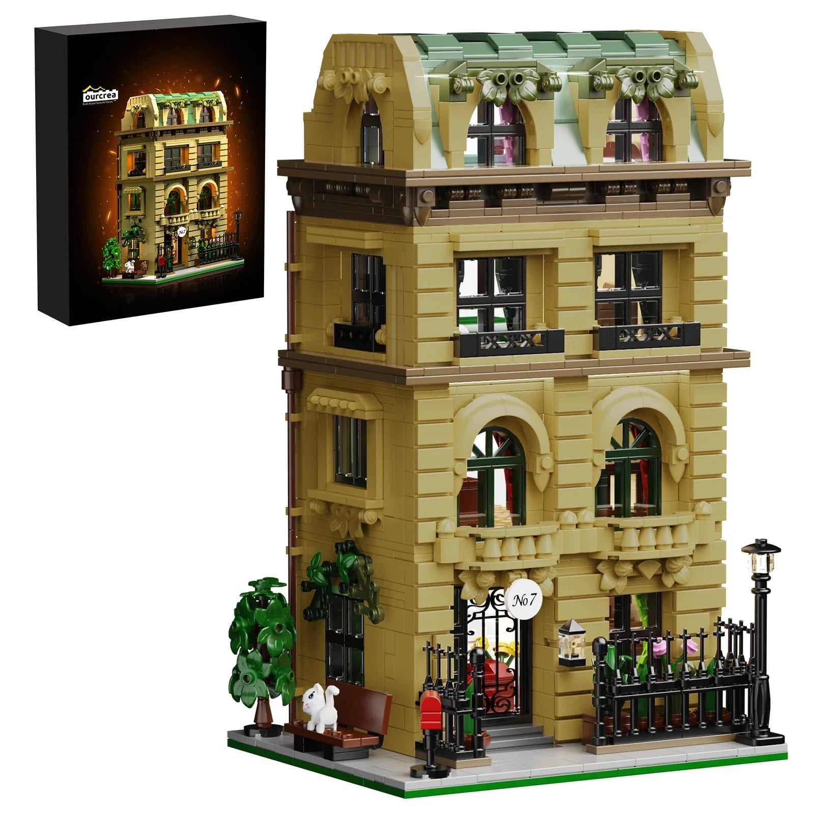 CLASSIC TOWNHOUSE  | 1435 pieces