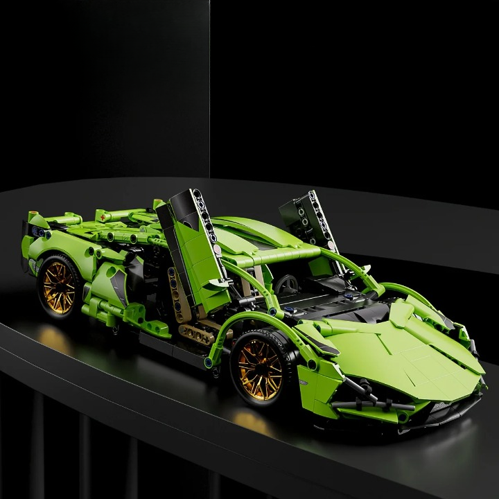 Roheline itaalia superauto 1:14 | 1200 tükki