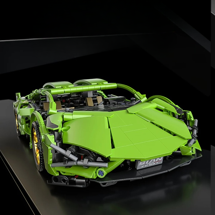 Roheline itaalia superauto 1:14 | 1200 tükki