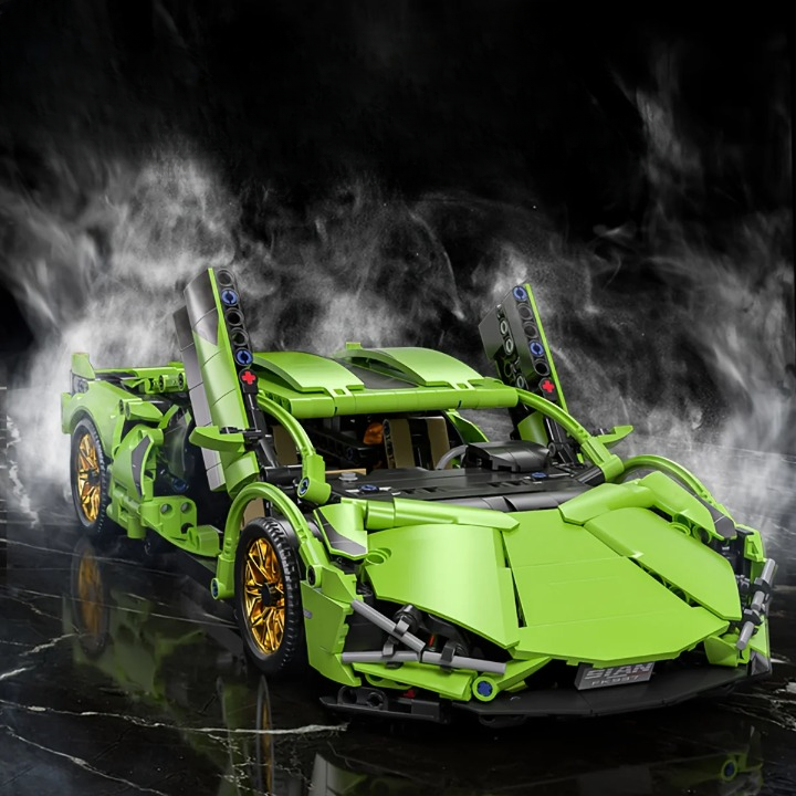 Roheline itaalia superauto 1:14 | 1200 tükki