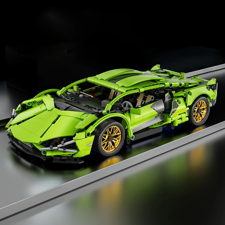 Roheline itaalia superauto 1:14 | 1200 tükki
