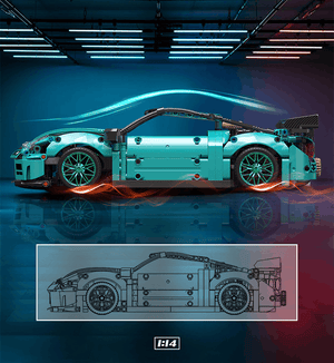 [ZDJ] [DO DODANIA]  AUTO SPORT RACE CAR NISSAN GTR MODEL SET BLOCKS | 1001 pieces [ZDJ] [DO DODANIA]  AUTO SPORT RACE CAR NISSAN GTR MODEL SET BLOCKS | 1001 pieces 
