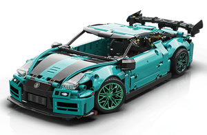 [ZDJ] [DO DODANIA]  AUTO SPORT RACE CAR NISSAN GTR MODEL SET BLOCKS | 1001 pieces 