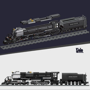 [ZDJ] [DO DODANIA] STEAM BIG LOCOMOTIVE TRAIN ON RAILWAY MODEL BUILDING BLOCKS SET | 1608 pieces [ZDJ] [DO DODANIA] STEAM BIG LOCOMOTIVE TRAIN ON RAILWAY MODEL BUILDING BLOCKS SET | 1608 pieces 