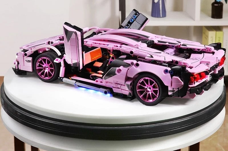 Roosa sportauto | 1280 tükki