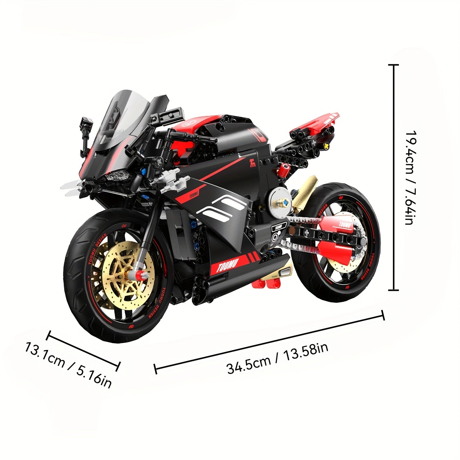 TECHRIDER FUTURISTIC MOTORCYCLE | 500 pieces