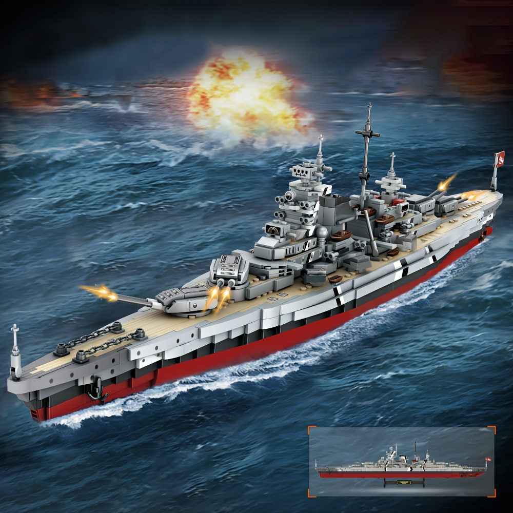 Saksa sõjalaev Bismarck | 2081 tükki