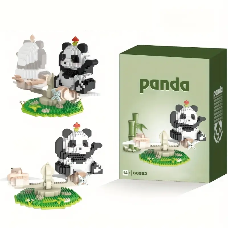 Võluvad pandad mänguväljakul | 1050 tükki