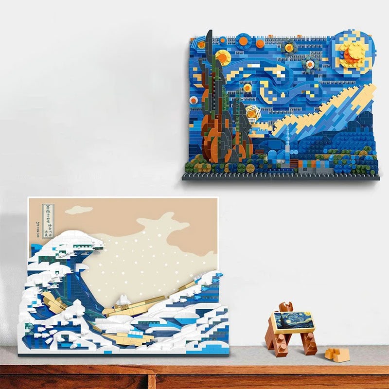 Van Gogh ja Hokusai Kasššika maalid | 4154 tükki