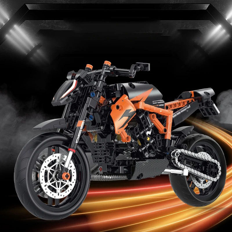Oranž mootorratas 1: 8 | 579 tükki