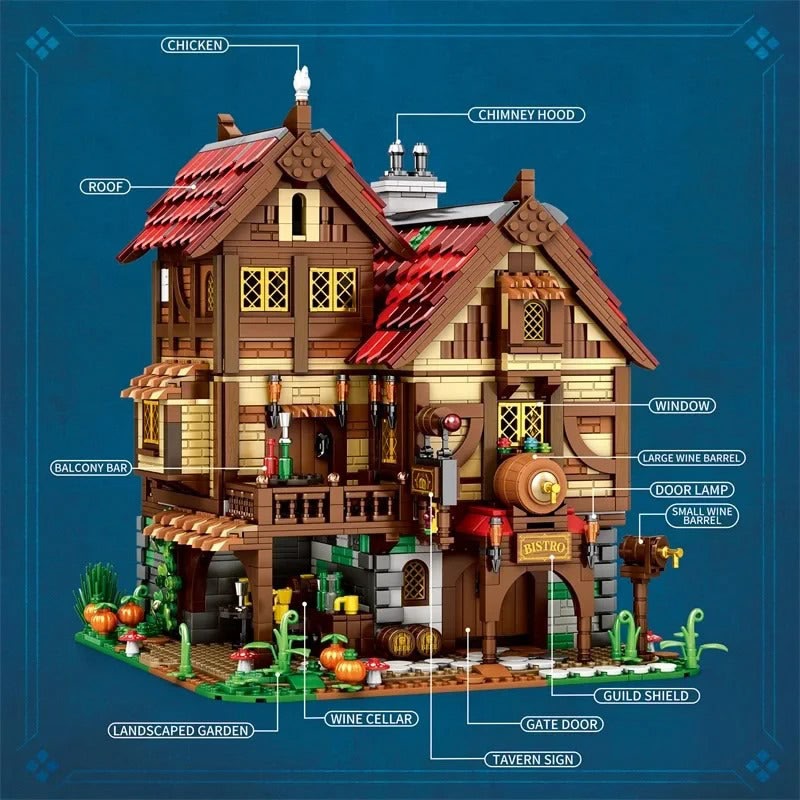 MEDIEVAL TAVERN | 3114 pieces