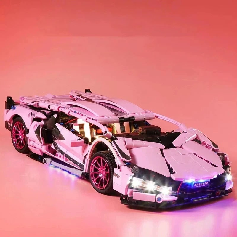 Roosa sportauto | 1280 tükki