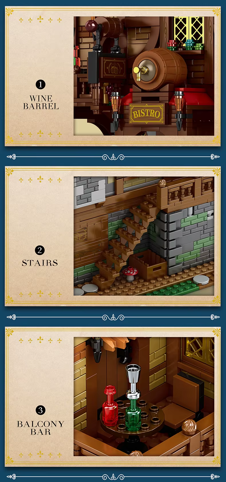 MEDIEVAL TAVERN | 3114 pieces