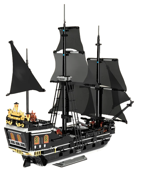 BLACK PEARL PIRATE SHIP | 1424 pieces